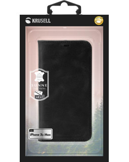 Krusell Sunne 4 Card FolioWallet Apple iPhone XS Max vintage black-foto7