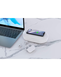 Devia Wireless Charging Disinfection box white-foto7
