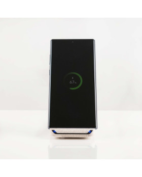 Tellur Green Qi wireless fast desk charger, 15W, Cream-foto7