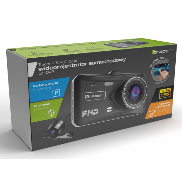 Tracer 46876 4TS FHD CRUX Dash Cam Videoregistraatorid