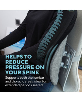 Homedics ER-BS200H Back Support Cushion with Cover + Heat-foto7