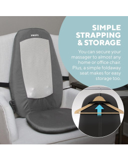 Homedics SBM-180H-EU Shiatsu Massage Chair for Back and Shoulders with Heat-foto7