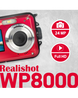 AGFA WP8000 Red + 2nd Battery + Floatable Strap-foto7