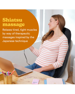 Homedics SBM-65H-EU Shiatsu Experience Back Massager + Heat-foto7
