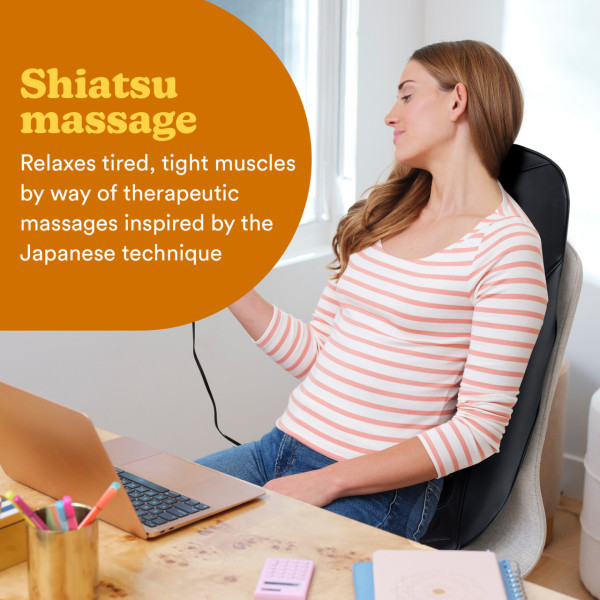 Homedics SBM-65H-EU Shiatsu Experience Back Massager + Heat