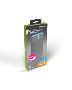 Tracer 47514 EnerGo 10000mAh Power Bank gray/blue-foto7