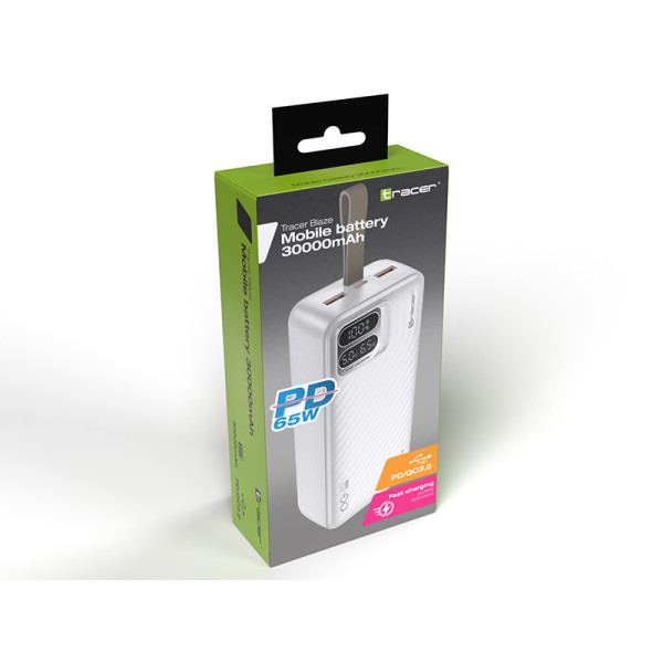 Tracer 47506 Blaze 30000mAh 65W WH Power Bank