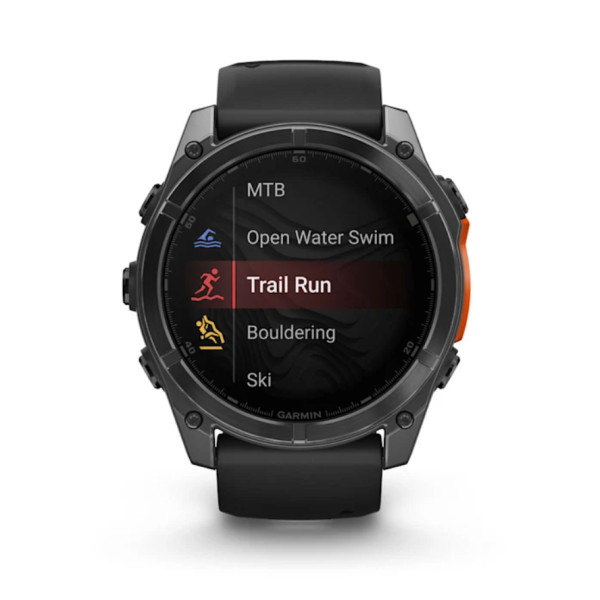 Garmin Fenix 8 51mm Slate Gray Steel / Black (010-02905-00)