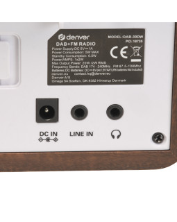 Denver DAB-30DW Dark Wood-foto7