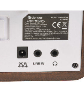Denver DAB-30DW Dark Wood-foto7