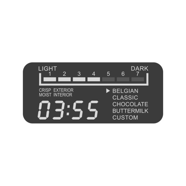 Gastroback 42449 Waffle Maker Advanced Control Black Edition