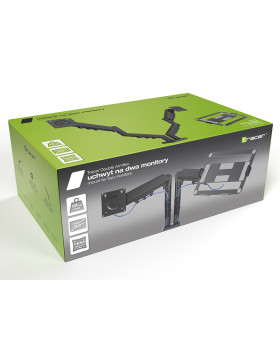 Tracer 47660 Double Armflex (max 32 max 18kg) Mount For Two Monitors-foto7