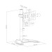 Sbox LCD-F012-3 (17-32/10kg/100x100), Black