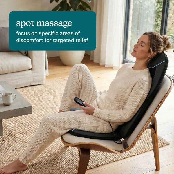 Homedics CBS-2026-EB Shiatsu Max 3.0 Back & Shoulder Massager With Heat Homedics CBS-2026-EB Shiatsu Max 3.0 Back & Shoulder Massager With Heat