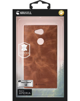 Krusell Sunne Cover Sony Xperia L2 vintage cognac-foto8