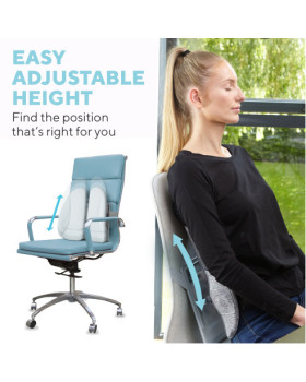 Homedics ER-BS200H Back Support Cushion with Cover + Heat-foto8