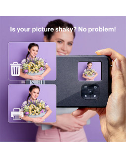 Kodak Mini Shot 2 Camera and Printer Combo Retro Yellow-foto8