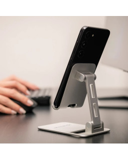 Tellur Phone Holder for desk Aluminium Silver-foto8