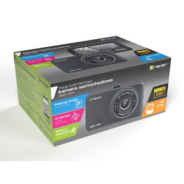 Tracer 47211 3.0S FHD CAPRI Dash Cam