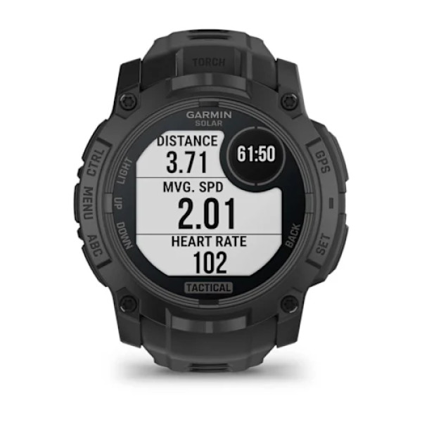 Garmin Instinct 3 50mm Solar Tactical Edition Black (010-02935-50)