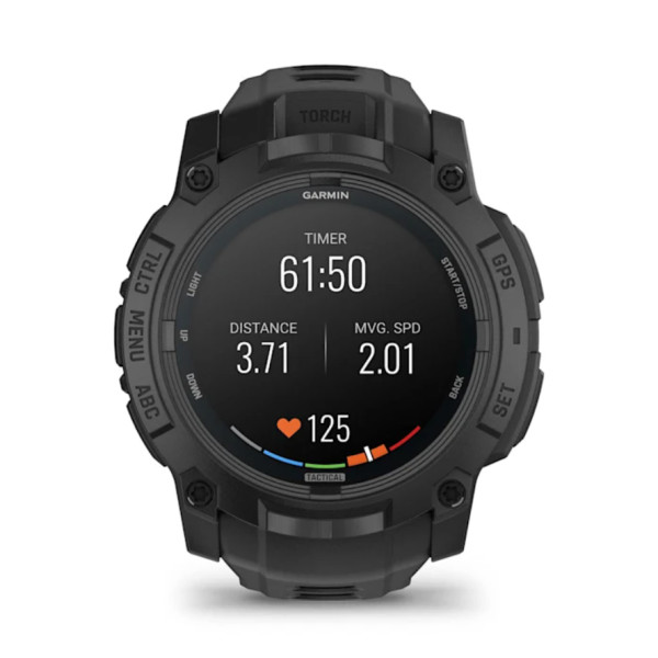 Garmin Instinct 3 50mm Amoled Tactical Edition Black (010-03020-50)