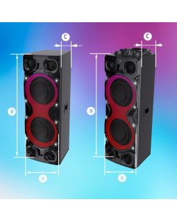 Manta SPK1204X800D Minos Pro (Set of L/R)-foto9