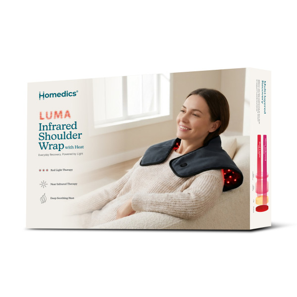 Homedics IFR-SHL300H-WW Infrared Shoulder Wrap + Heat Homedics IFR-SHL300H-WW Infrared Shoulder Wrap + Heat
