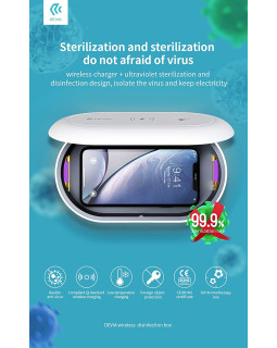 Devia Wireless Charging Disinfection box white-foto10