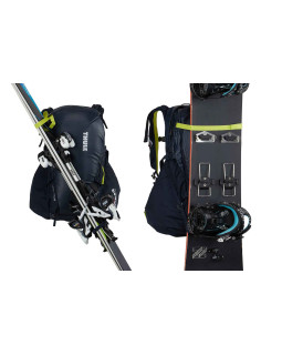 Thule 3610 Upslope 35L Removable Airbag 3.0 Ready Ski And Snowboard Backpack Lime Punch-foto10