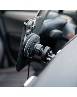 Tellur Wireless car charger, MagSafe compatible, 15W black-foto10