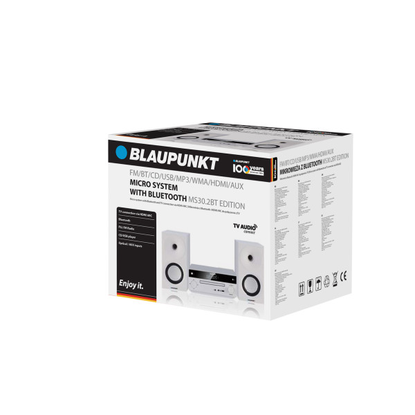 Blaupunkt MS30.2BT Edition BT/MP3/CD/USB/AUX Blaupunkt MS30.2BT Edition BT/MP3/CD/USB/AUX