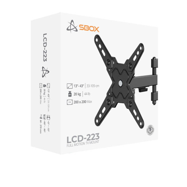 Sbox LCD-223-2  (13-43/20kg/200x200)