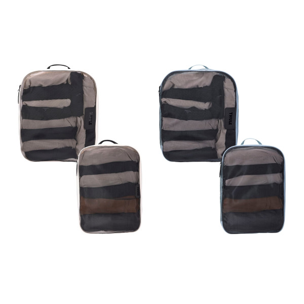Thule 5580 Family Packing Cube Set pond gray/white Thule 5580 Family Packing Cube Set pond gray/white
