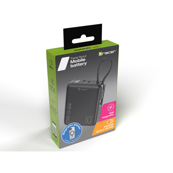 Tracer 47643  Quant Mobile Battery PD 20W
