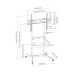 Sbox FS-403 LED TV Floor Mount