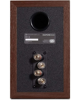 Wharfedale, Diamond 12.0 riiulikõlarid, pähkel-foto2