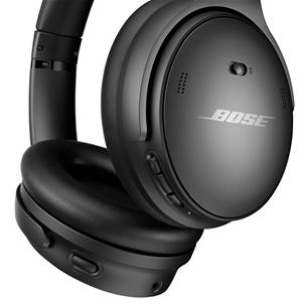 Juhtmevabad üle kõrva kõrvaklapid-Bose QC 45, must  Kõrvaklapid