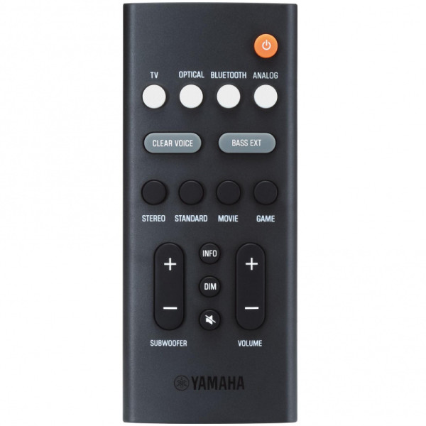 Yamaha SR-C20A soundbar must Kodukinod ja Soundbarid